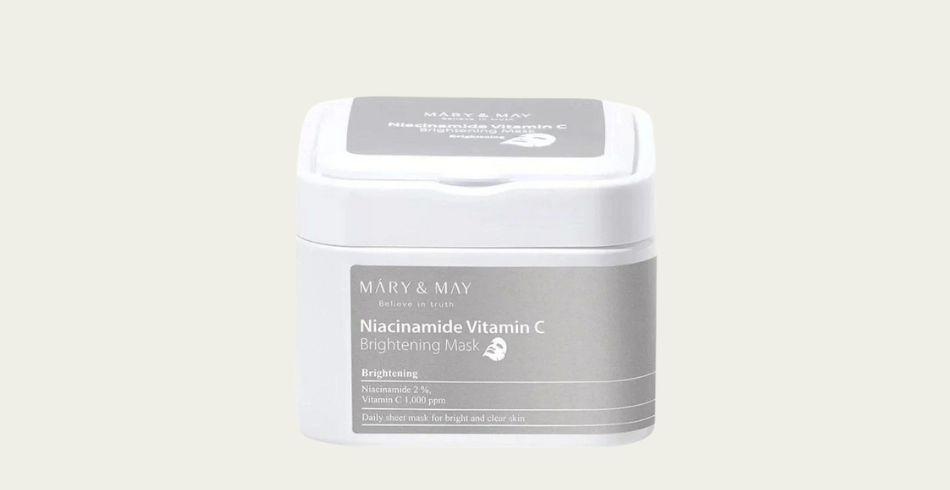 Mary&May Niacinamide Vitamin C Brightening Mask